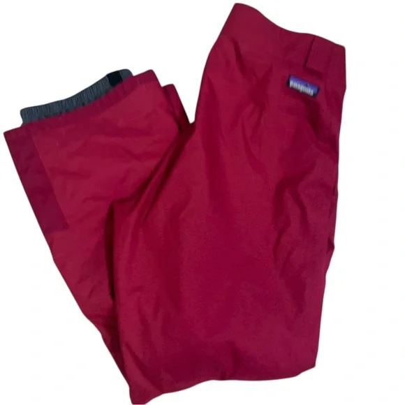 Patagonia Women’s Large Insulated Snowbelle Snow Pants Magenta - Picture 2 of 10